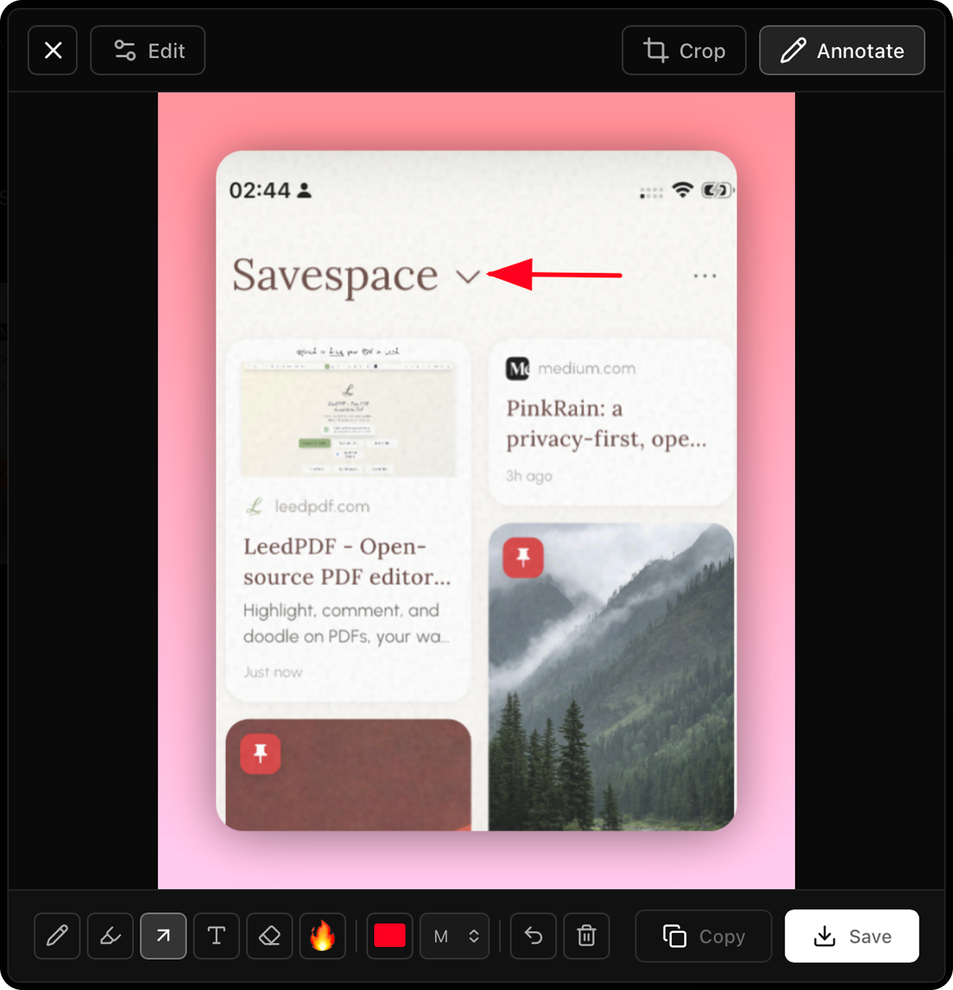 Full annotation toolkit